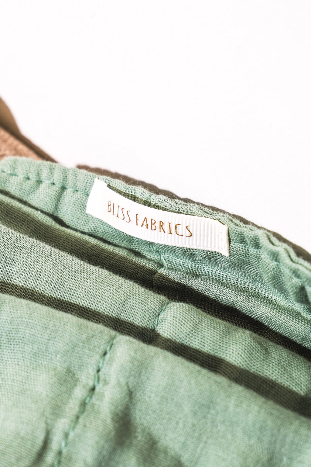 Bliss Tone Muslin Hand Towel Green