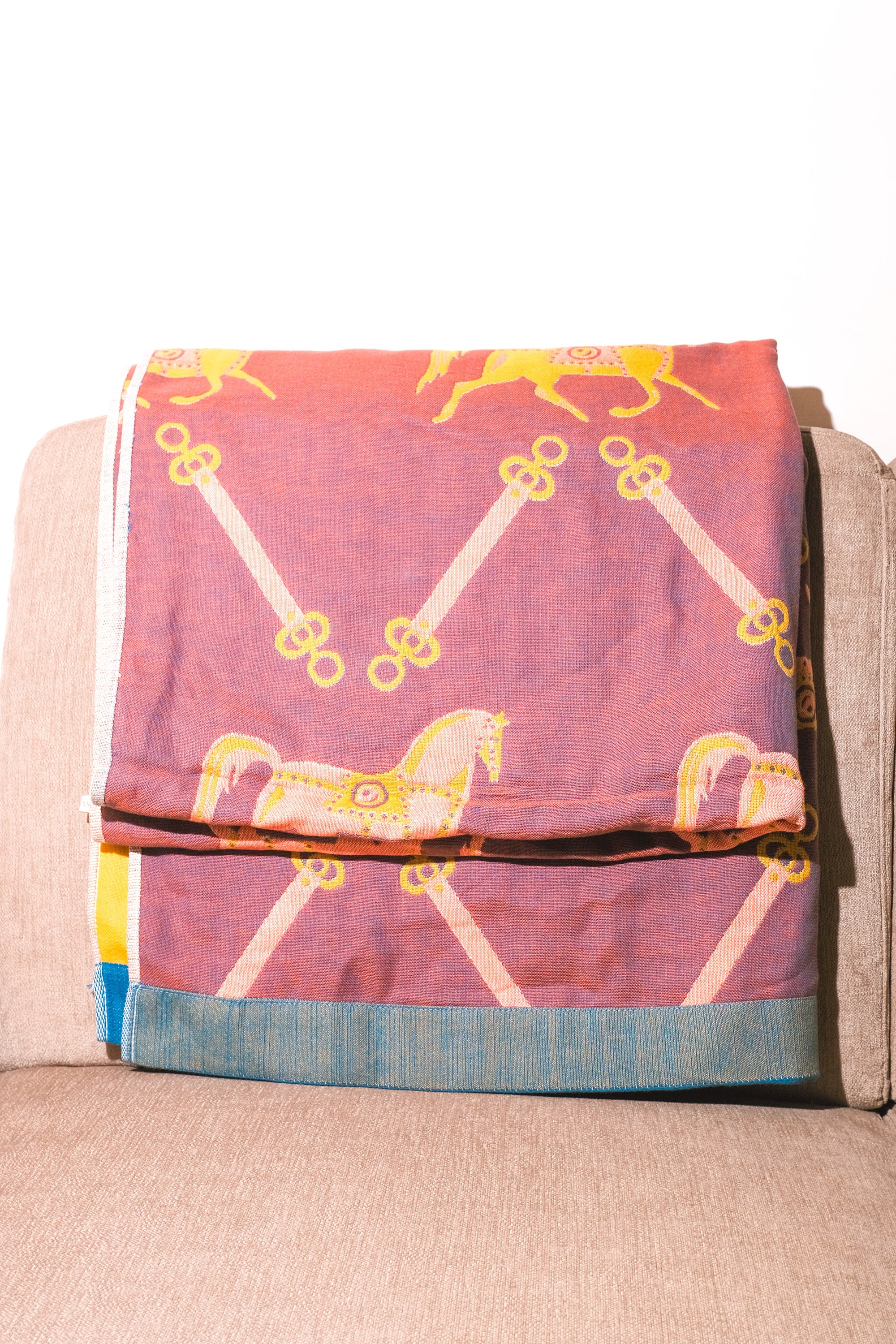 Bliss Heaven Muslin Bath Sheet Tang Horse