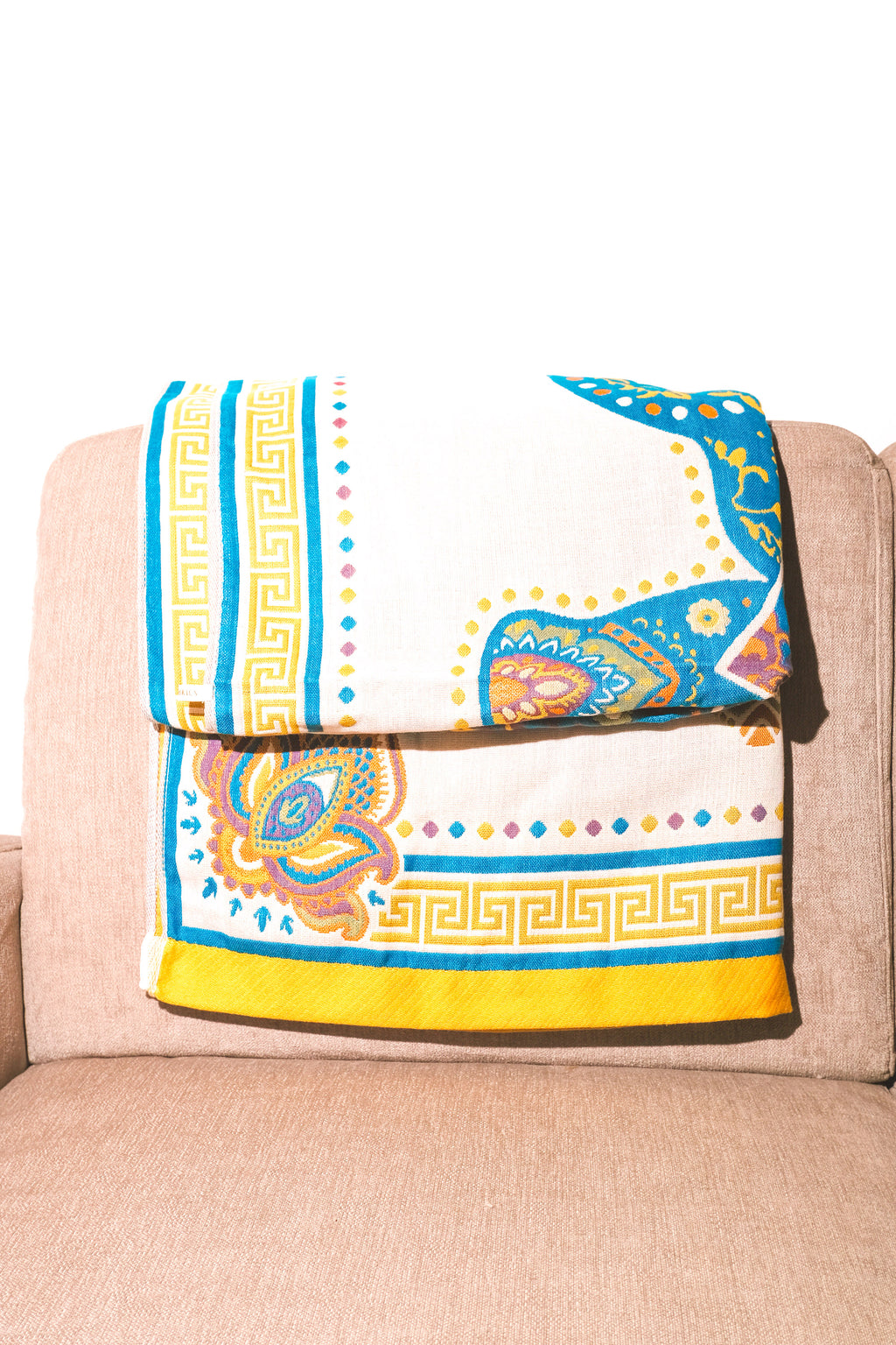 Bliss Heaven Muslin Bath Towel Silk Road Paisley