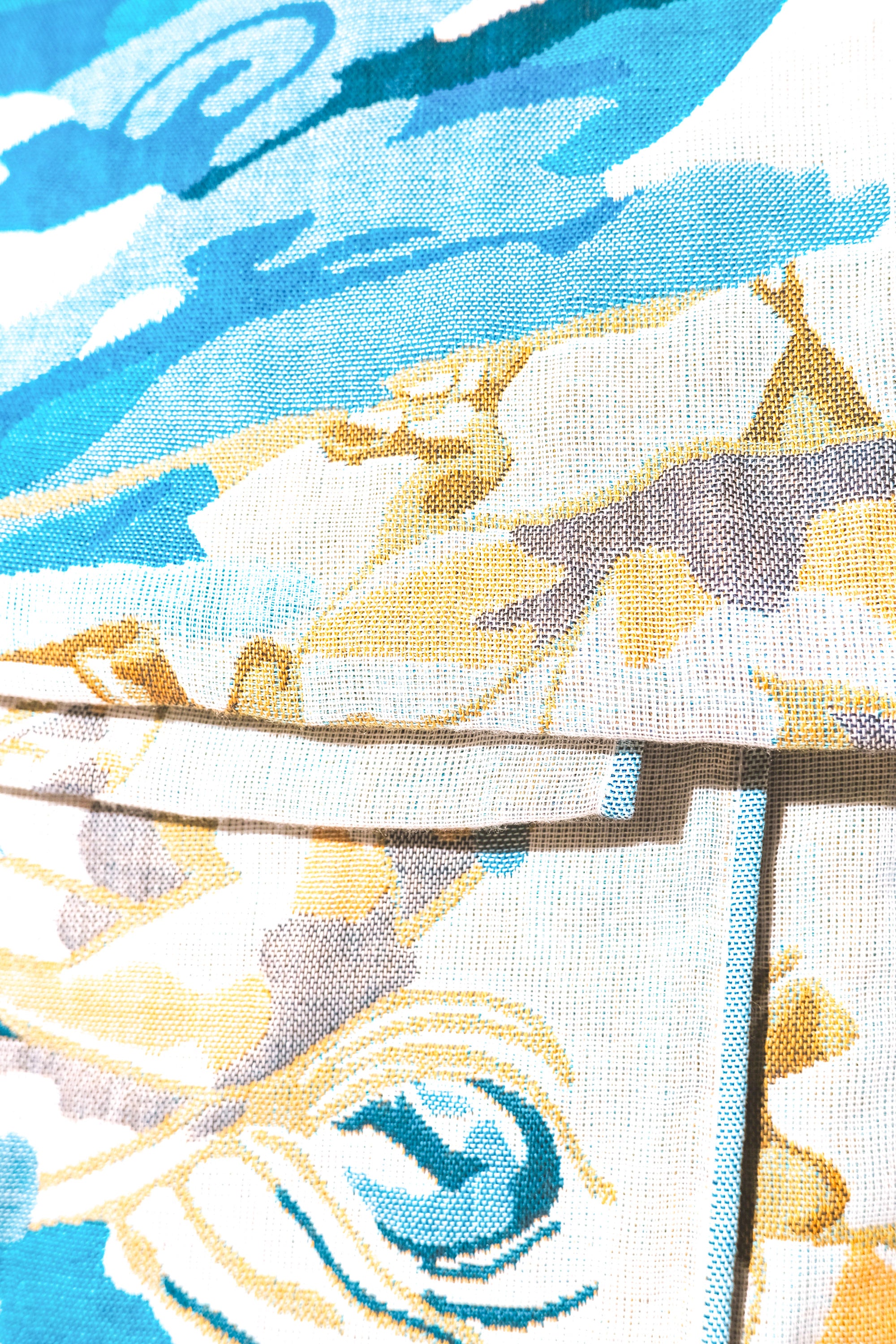 Bliss Heaven Muslin Bath Towel Peacock Butterfly