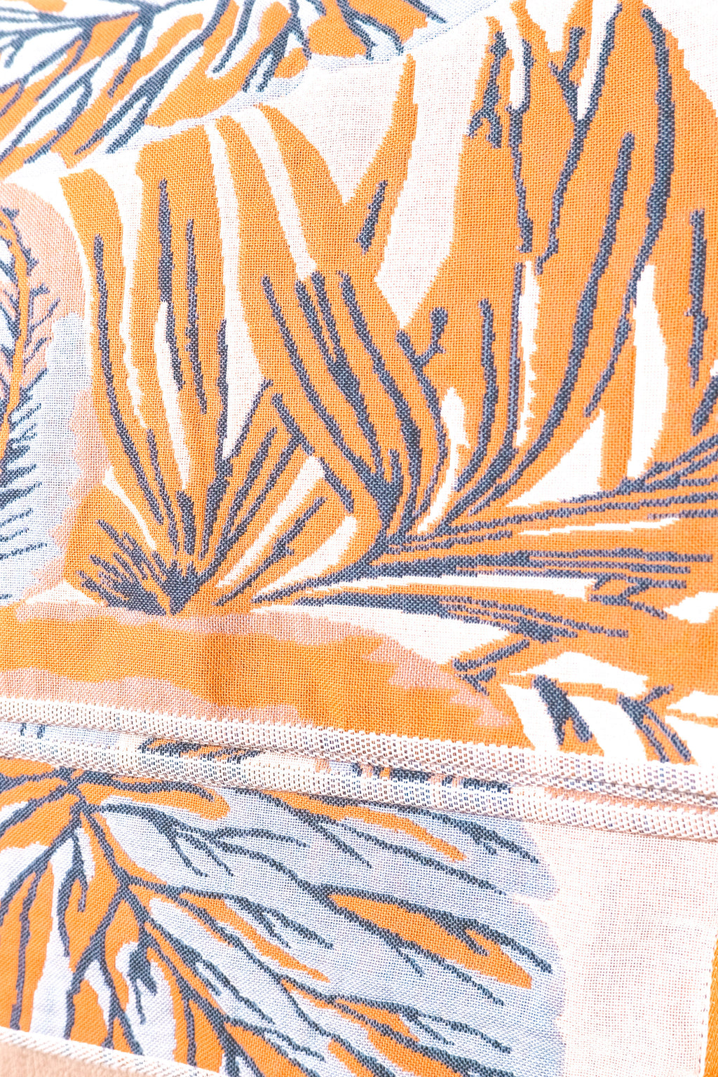 Bliss Heaven Muslin Bath Sheet Autumn Palm