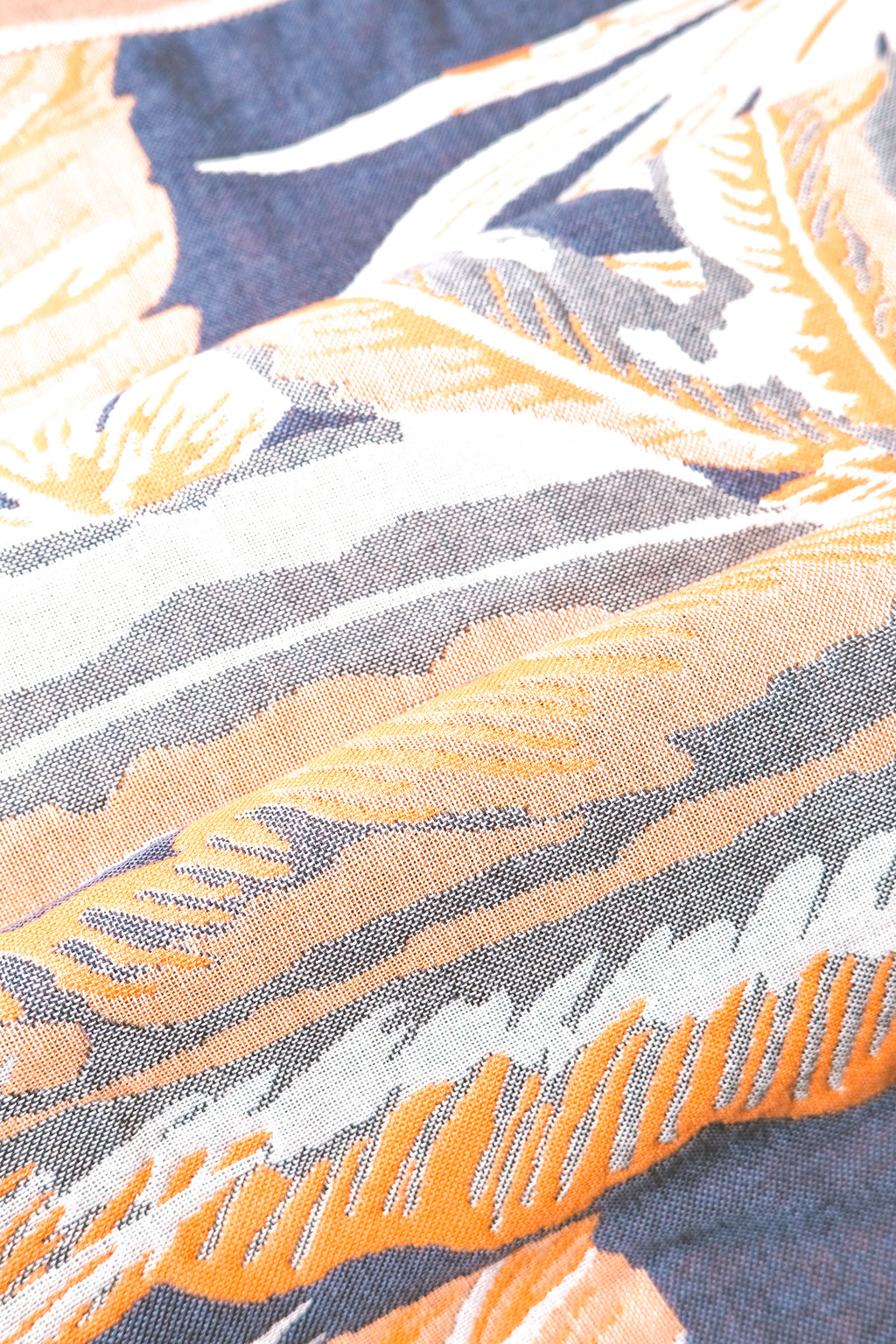 Bliss Heaven Muslin Bath Sheet Autumn Palm