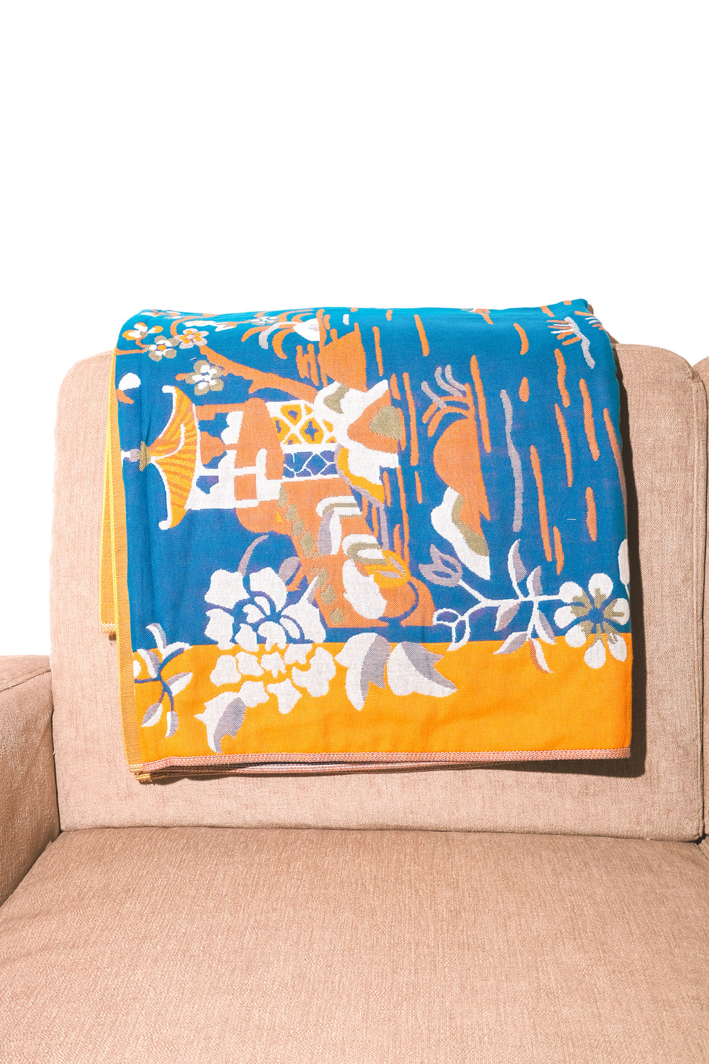 Bliss Heaven Muslin Bath Sheet Lake Whisper