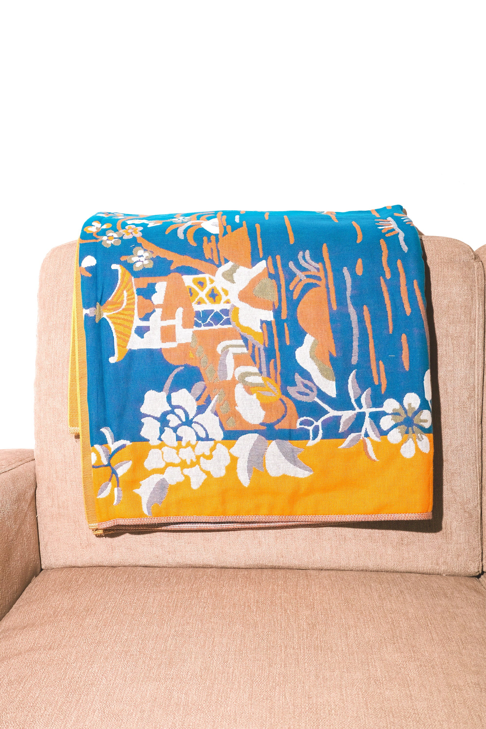 Bliss Heaven Muslin Bath Sheet Lake Whisper