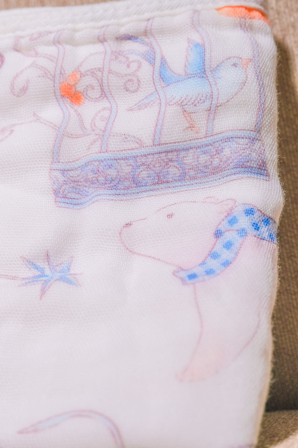 Bliss Cloud Muslin Hand Towel Dream Forest