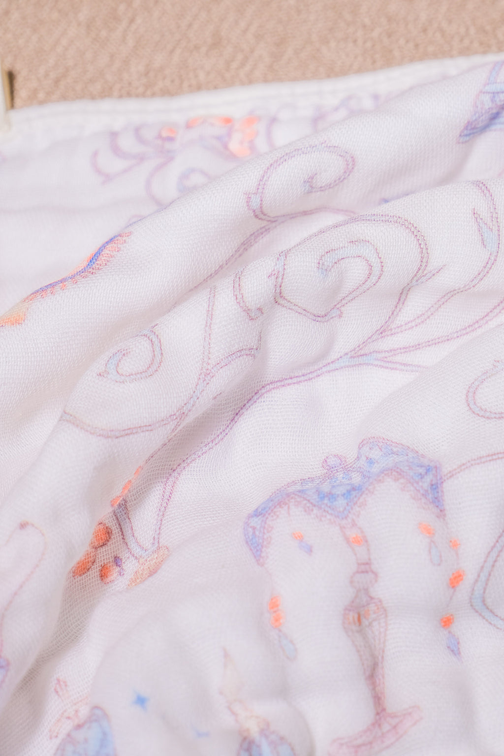 Bliss Cloud Muslin Hand Towel Dream Forest