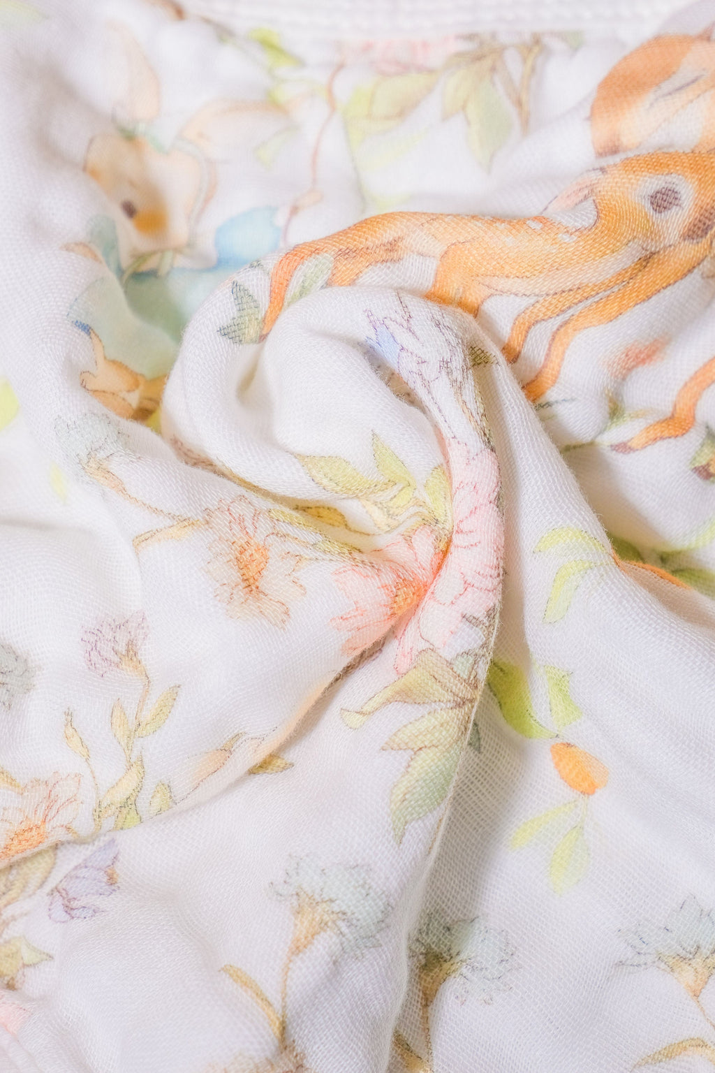 Bliss Cloud Muslin Hand Towel Forest Deer