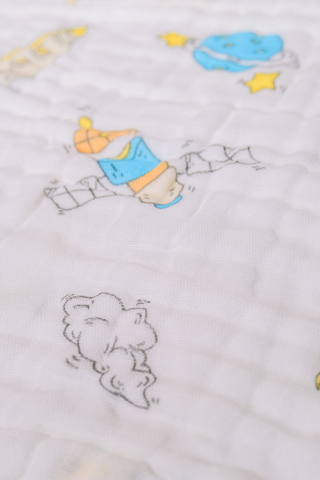 Bliss Nest Muslin Hand Towel Little Astronaut