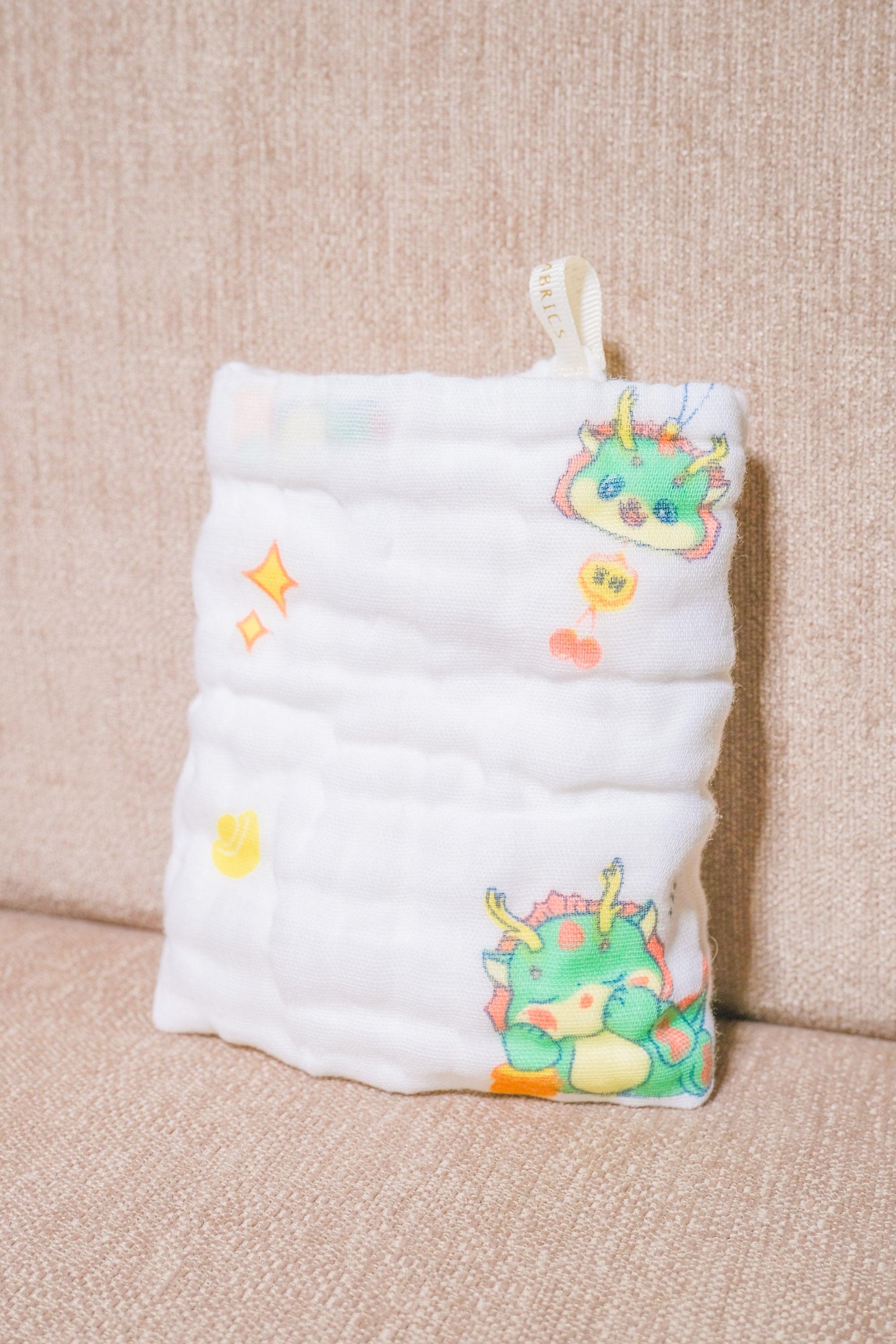 Bliss Nest Muslin Hand Towel Lucky Dragon