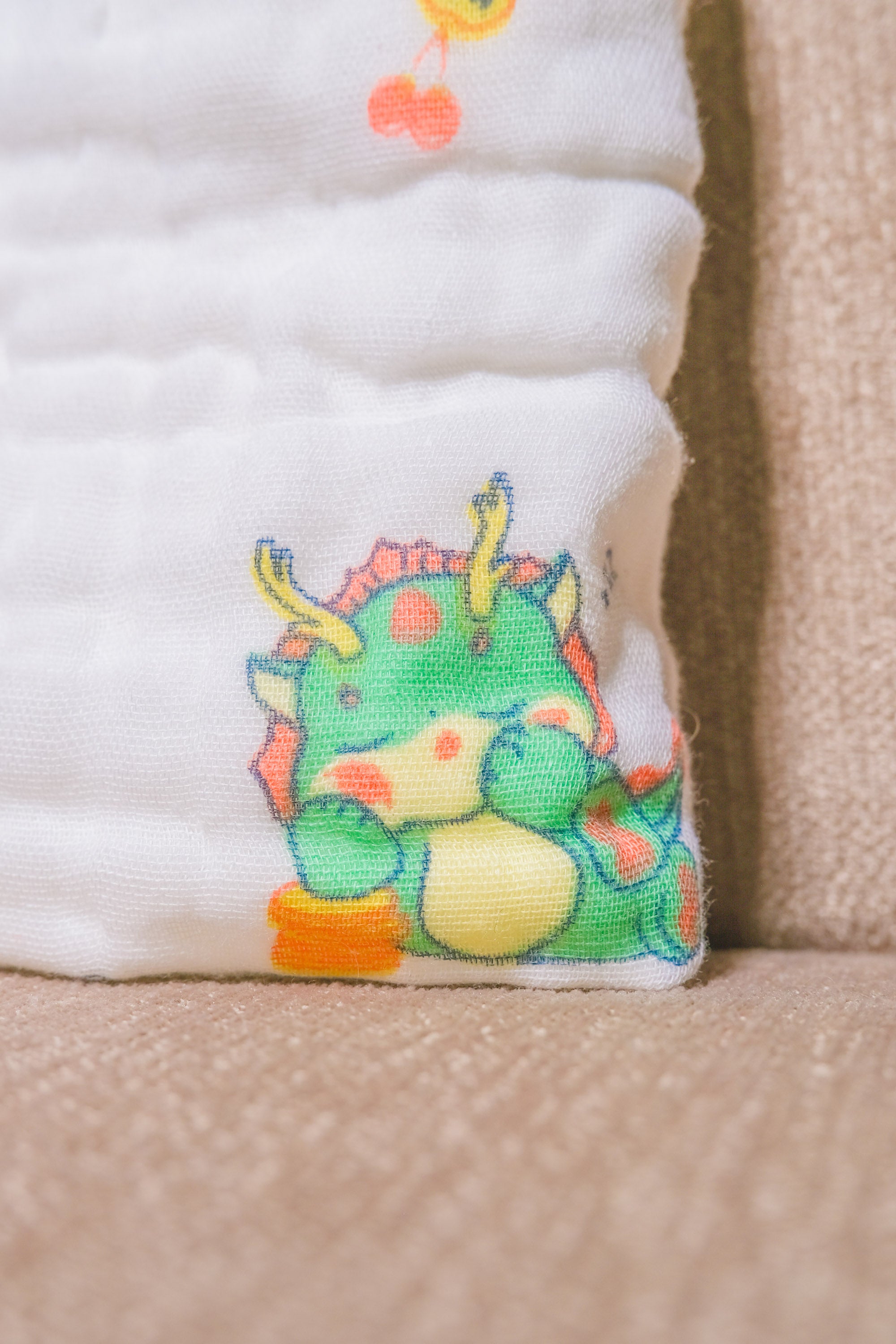Bliss Nest Muslin Hand Towel Lucky Dragon