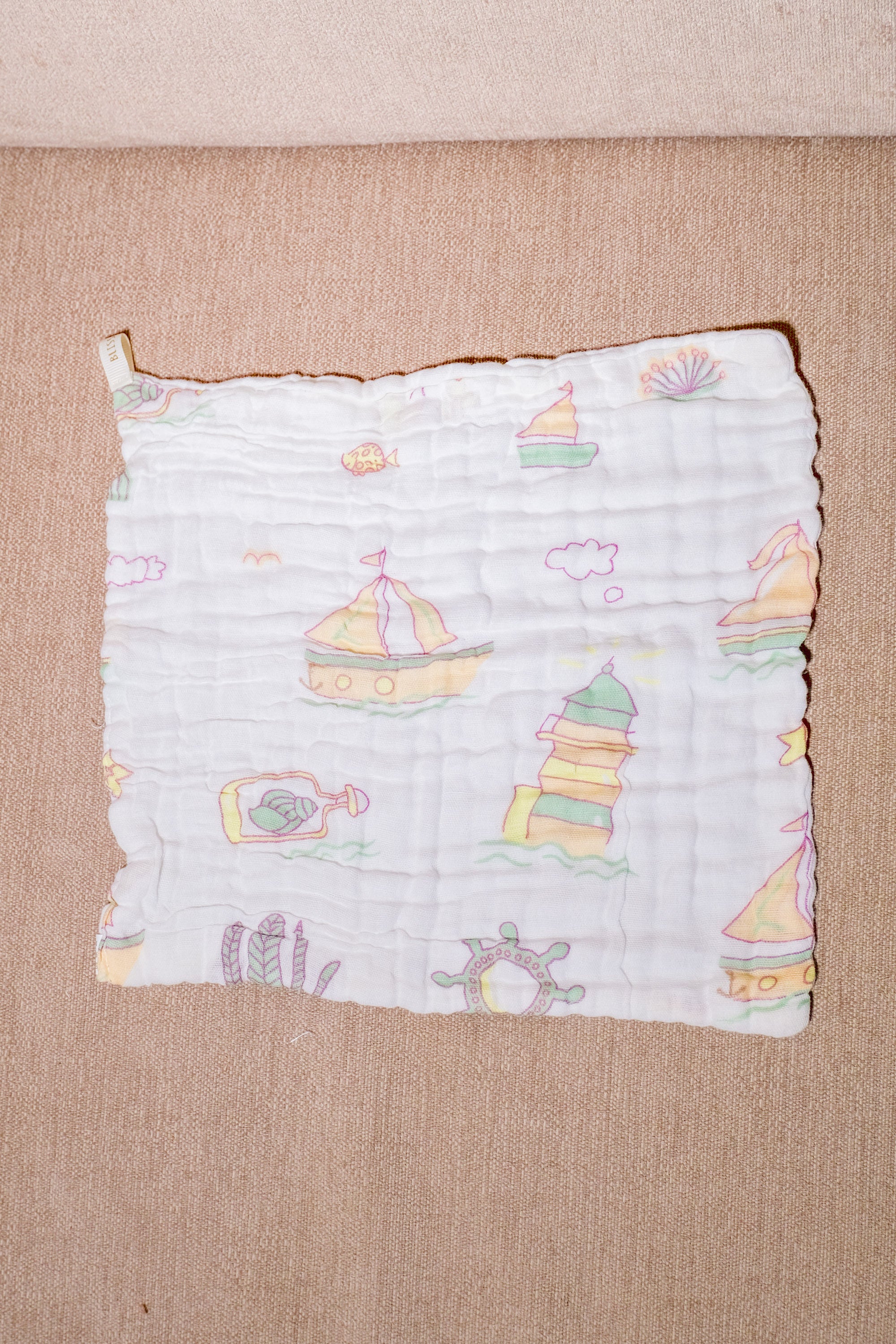 Bliss Nest Muslin Hand Towel Beach Vacation