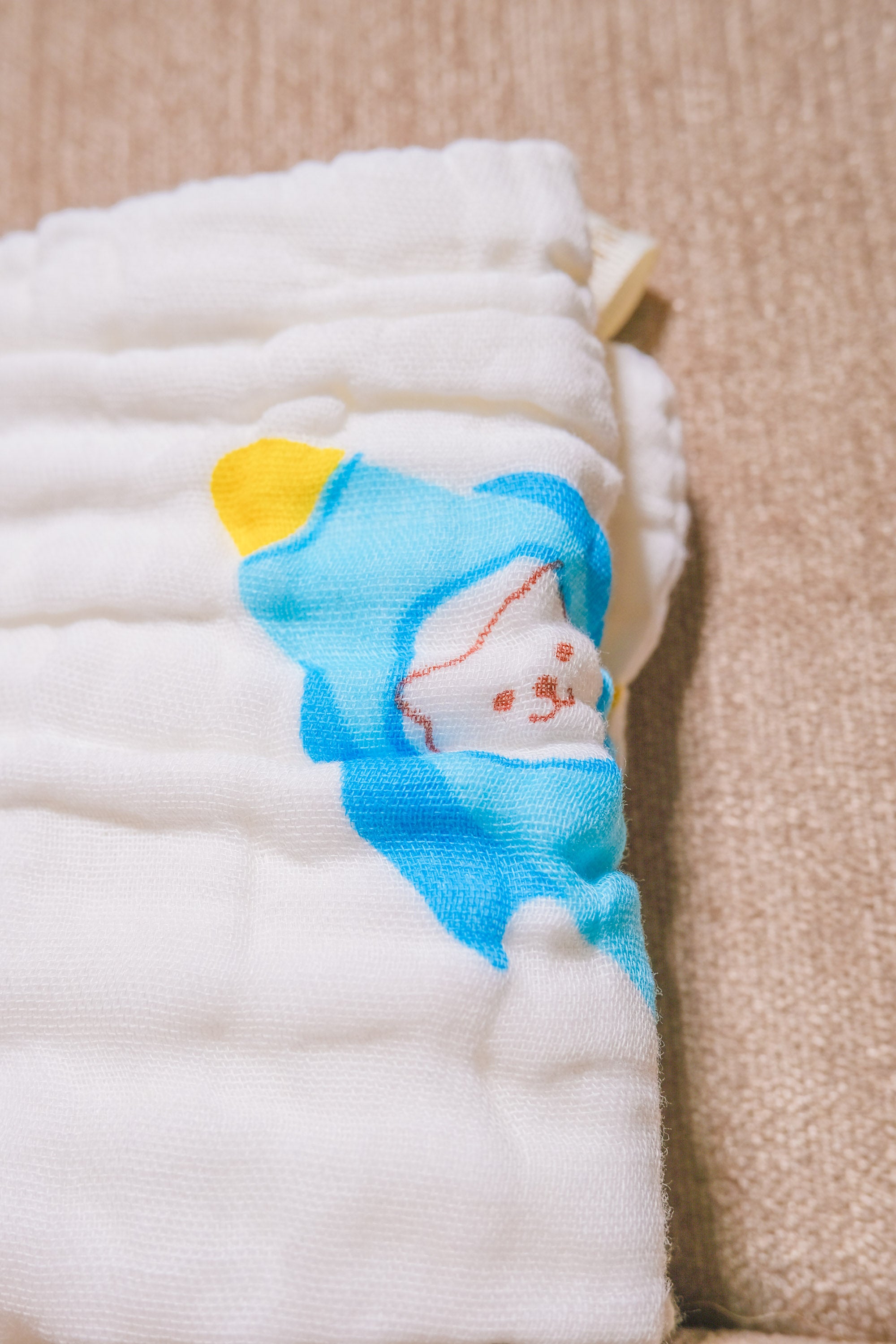 Bliss Nest Muslin Hand Towel Space Trip