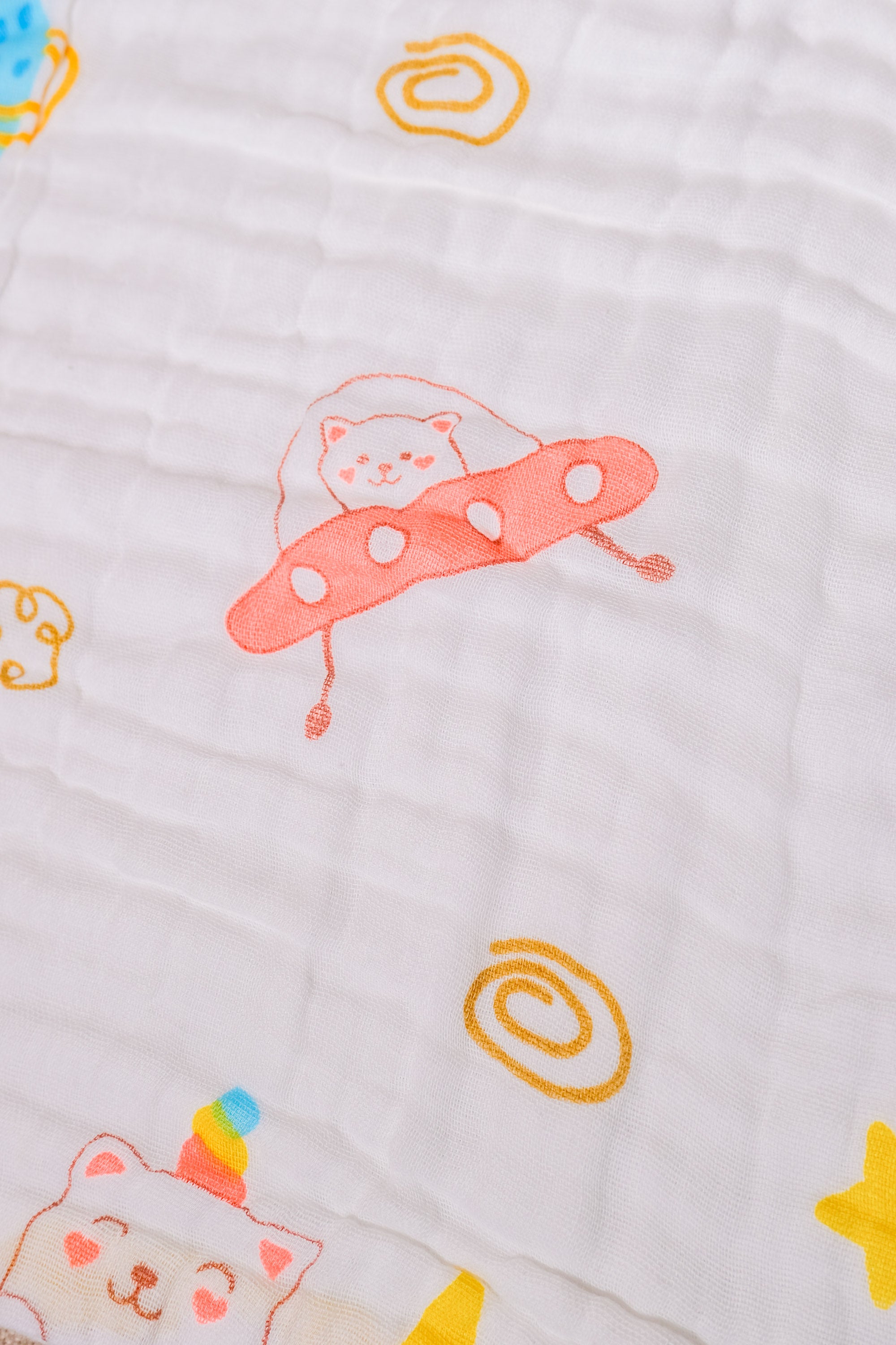 Bliss Nest Muslin Hand Towel Space Trip