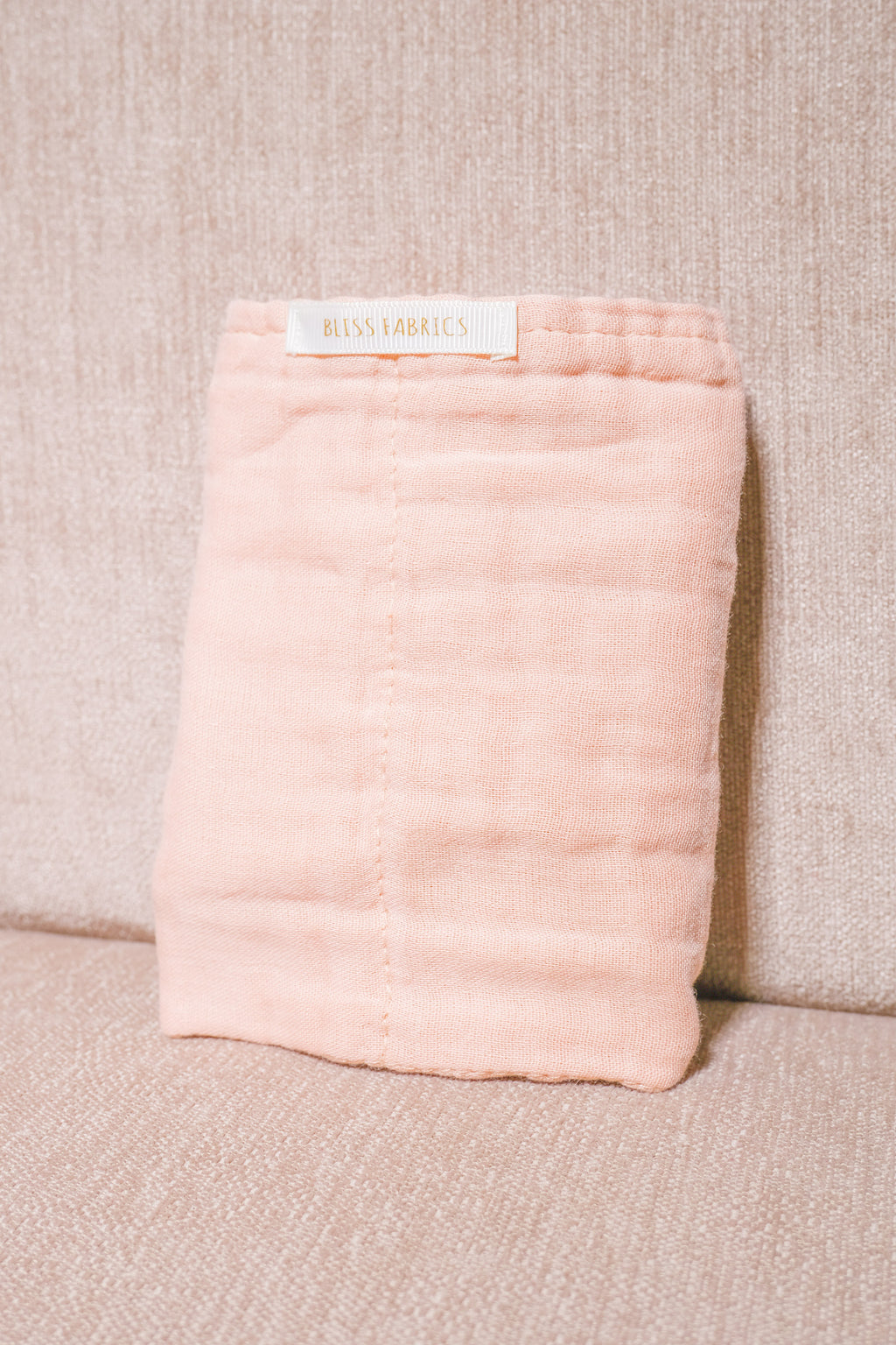 Bliss Tone Muslin Hand Towel Peach