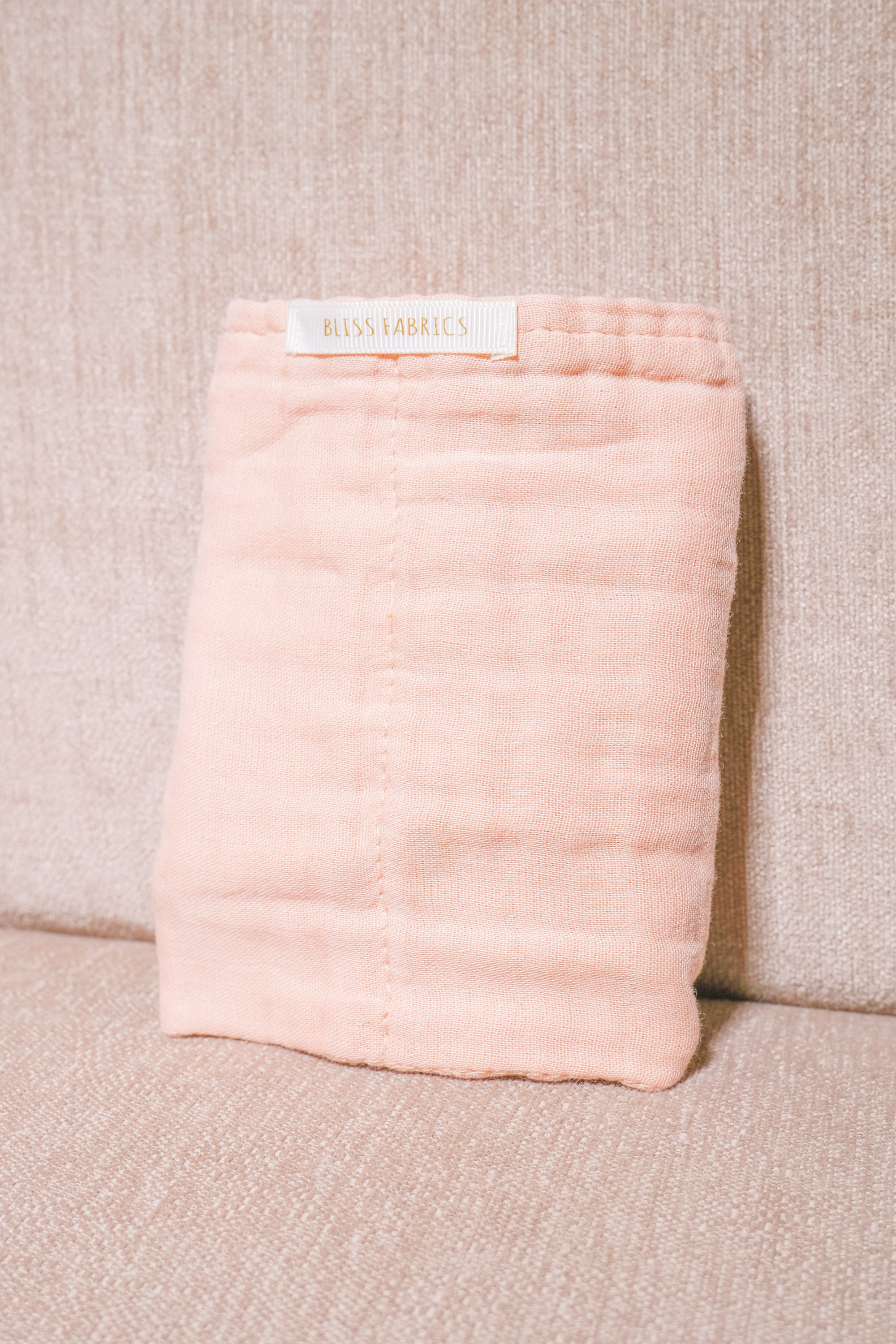 Bliss Tone Muslin Hand Towel Peach
