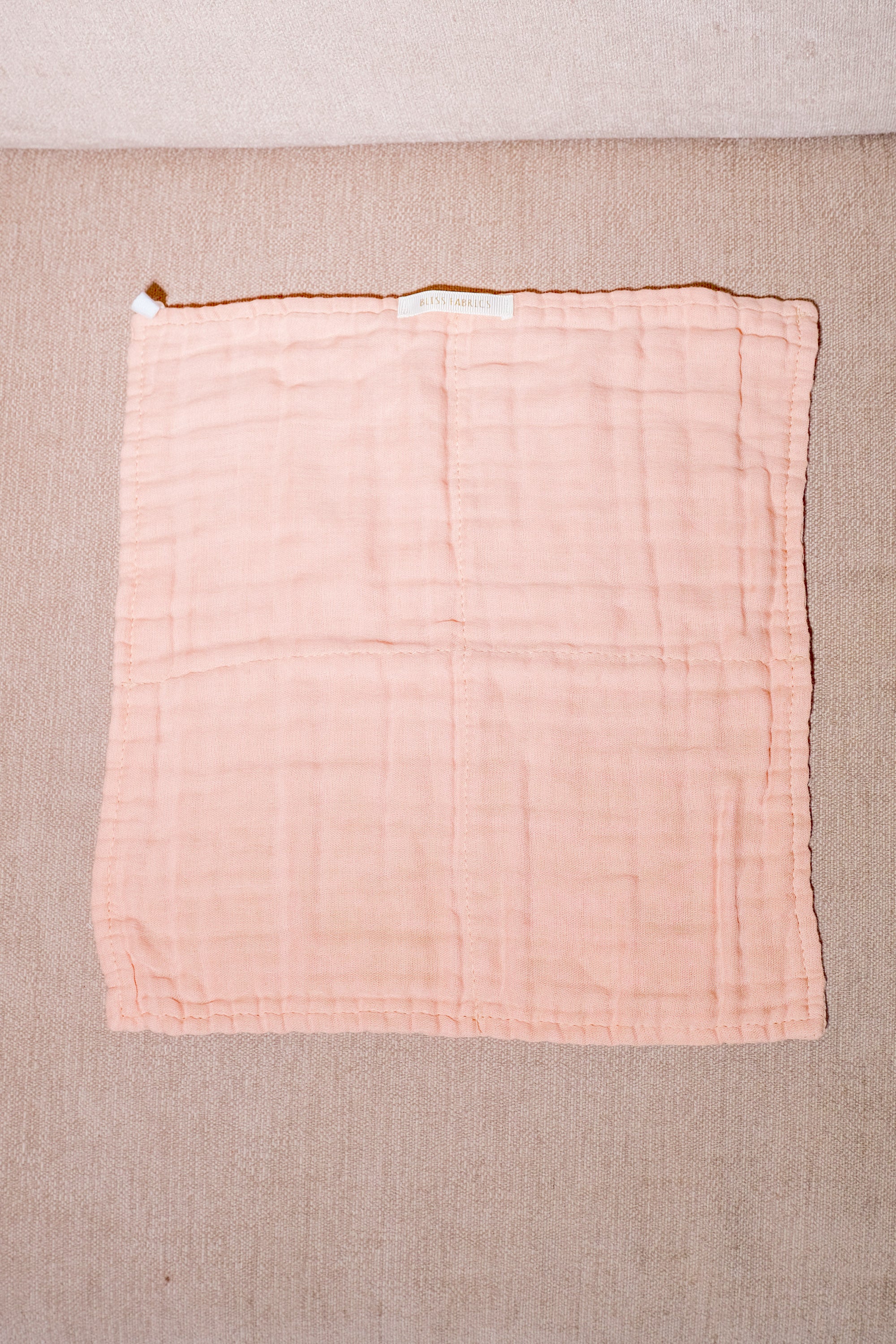 Bliss Tone Muslin Hand Towel Peach