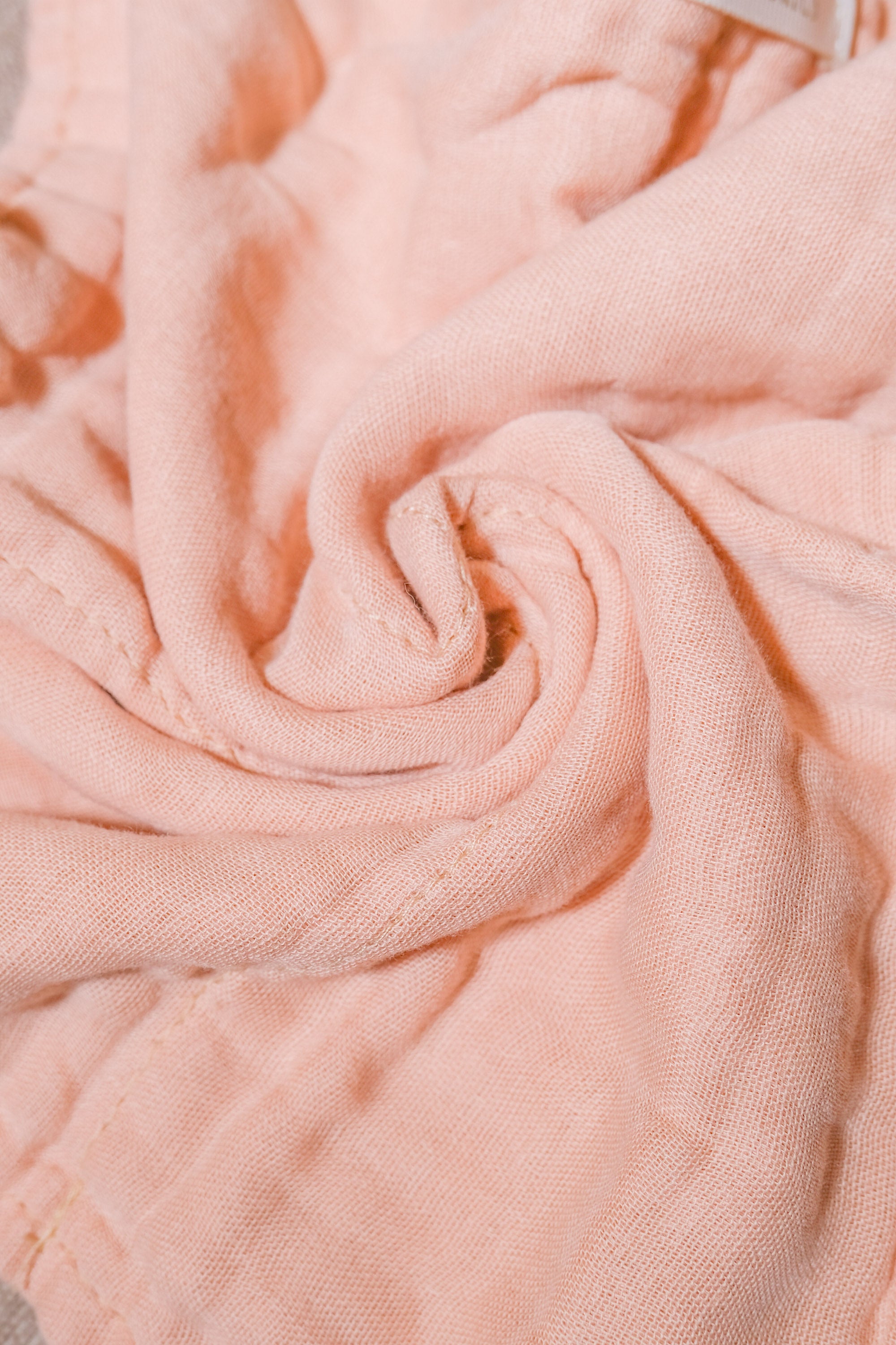 Bliss Tone Muslin Hand Towel Peach