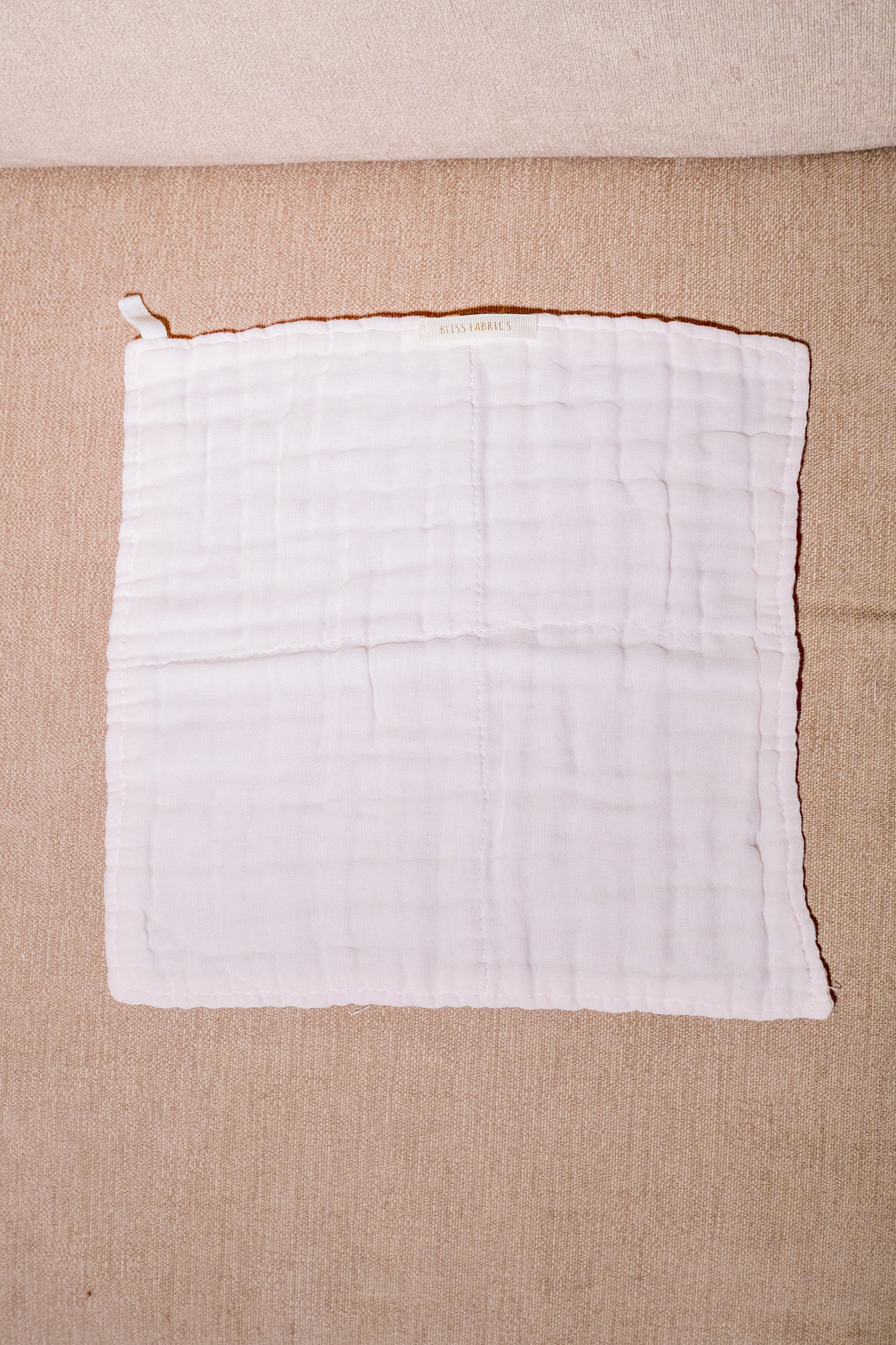 Bliss Tone Muslin Hand Towel Pink