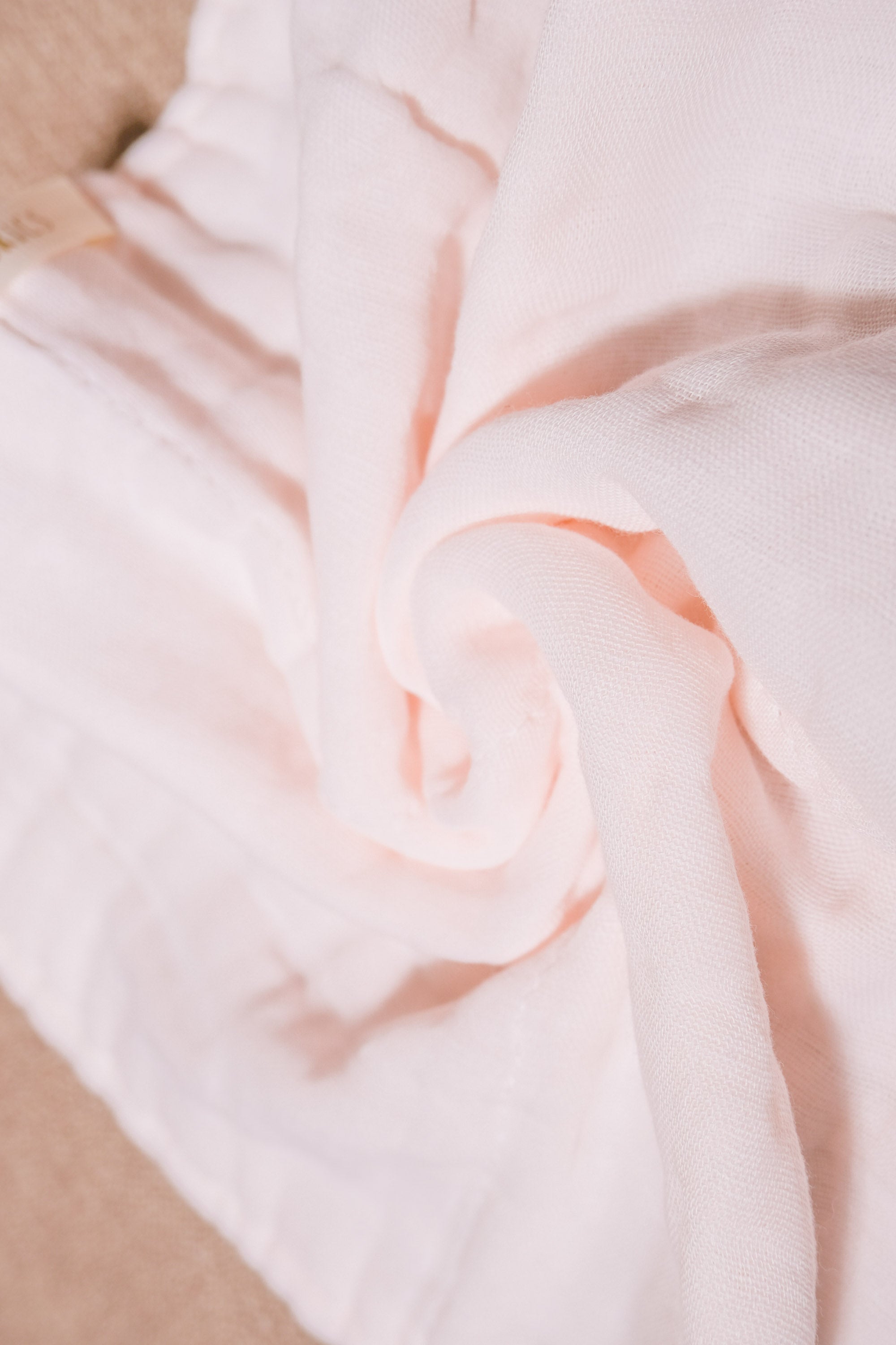 Bliss Tone Muslin Hand Towel Pink