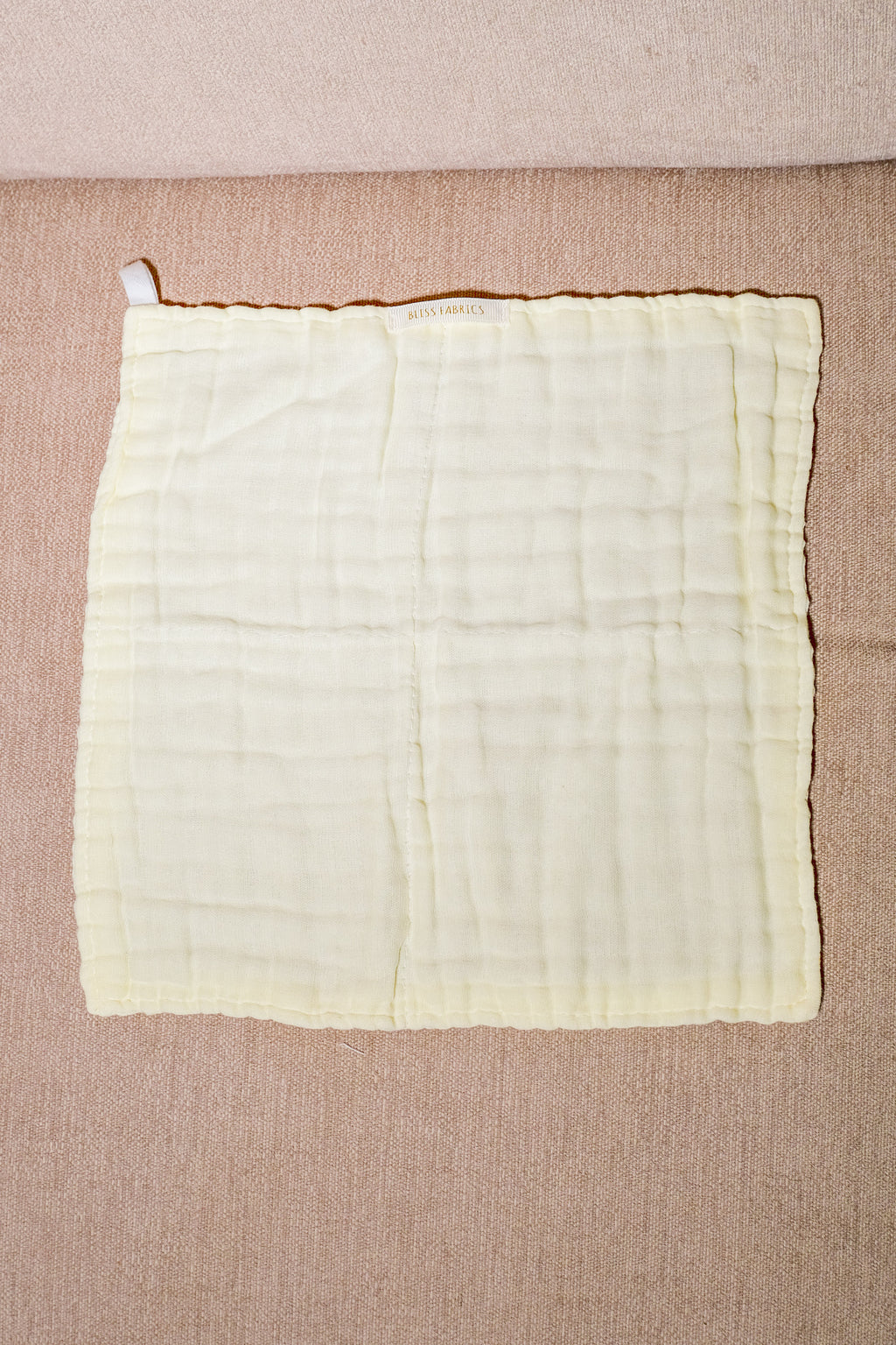 Bliss Tone Muslin Hand Towel Yellow