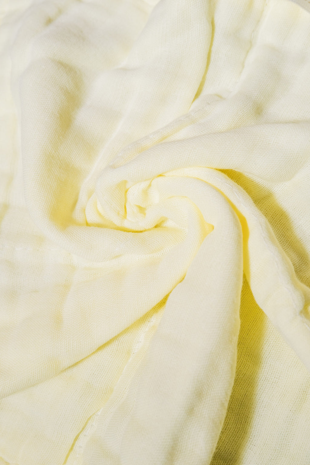 Bliss Tone Muslin Hand Towel Yellow
